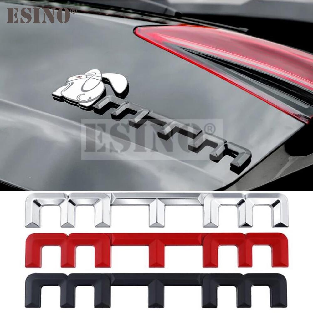 IMPORT Car Styling MTM Metal Adhesive Decal Badge Waterproof Car Body Bumper Glass Decorative