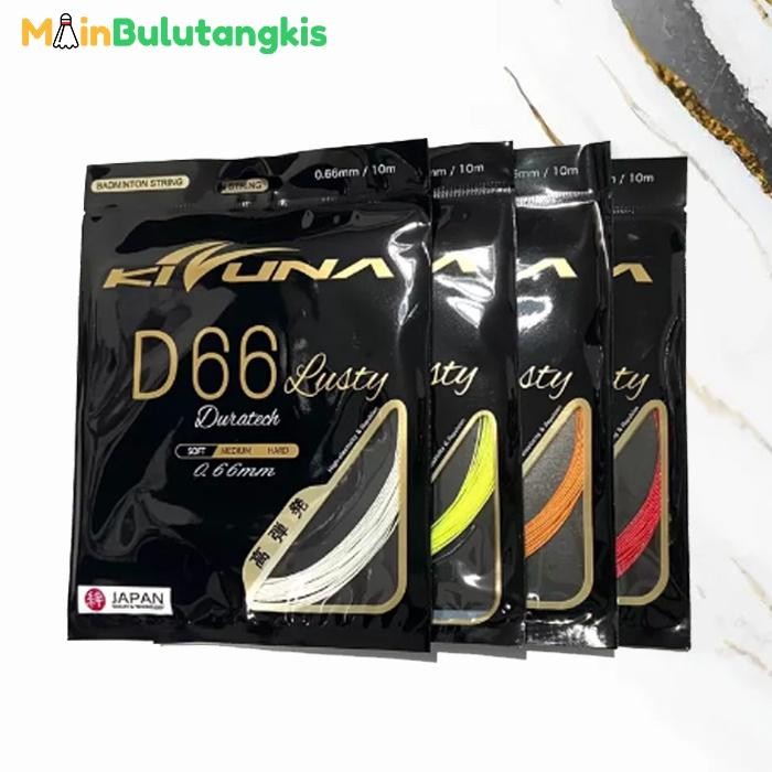 Senar Raket Badminton Kizuna D66 / D66 Lusty Original