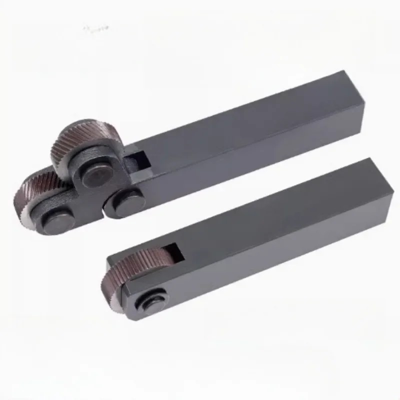 Knurling Set Mesh Knurling Tool Holder / Straight Wheel Single Double Wheel 0.4-2.0mm Pich Liner