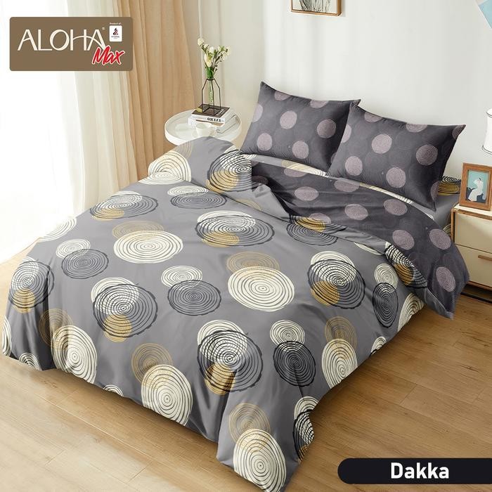 satu set bed cover 180x200 aloha / bed cover set aloha uk 180x200
