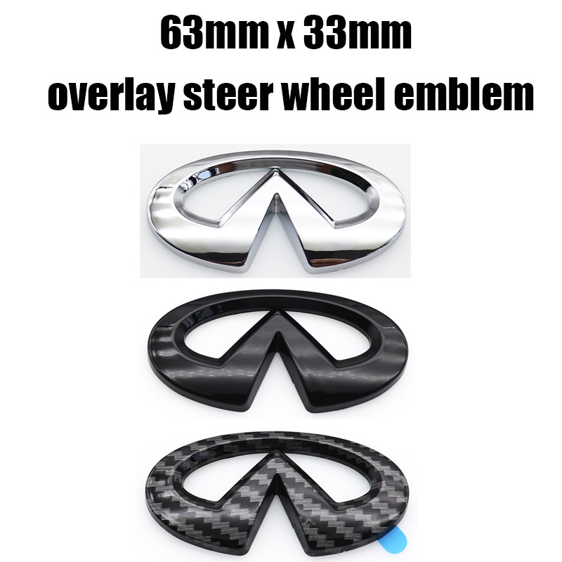 IMPORT 1pcs ABS overlay steer wheel emblem Sticker Car Steering Wheel Sticker Car Interior Emblem