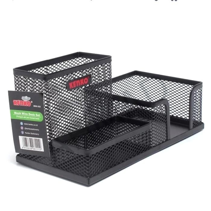 

TERLARIS! Desk set Kenko MDS 202 / Tempat alat tulis dimeja
