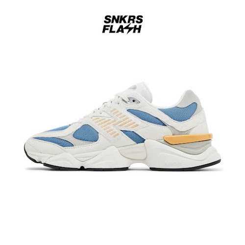 NEW BALANCE 9060 Heron Blue Grey Sepatu Sneakers Wanita - U9060FM - Size 36