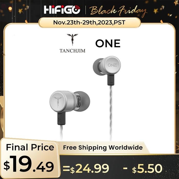 2023 New TANCHJIM One 10mm Dynamic Driver HiFi Earbuds In-Ear