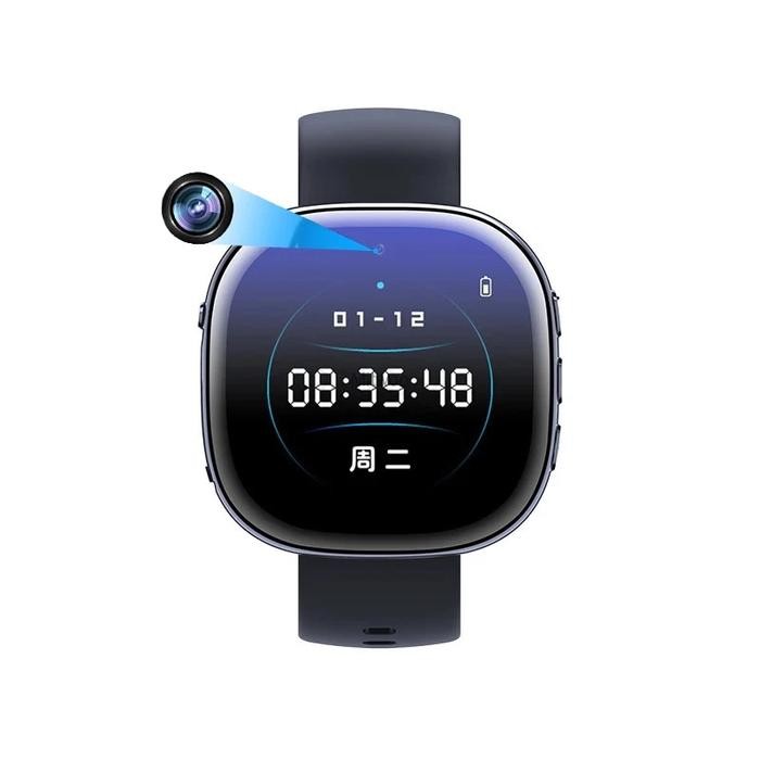 4-256GB Smart Watch 1080P Mini Camera Audio Video Recorder
