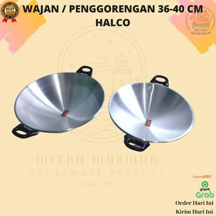 PREMIUM HALCO - Wajan / Penggorengan 36-40