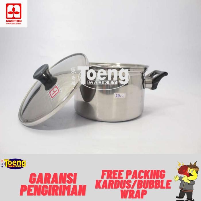 PREMIUM PANCI STAINLESS / PANCI MASAK / PANCI REBUS MASPION