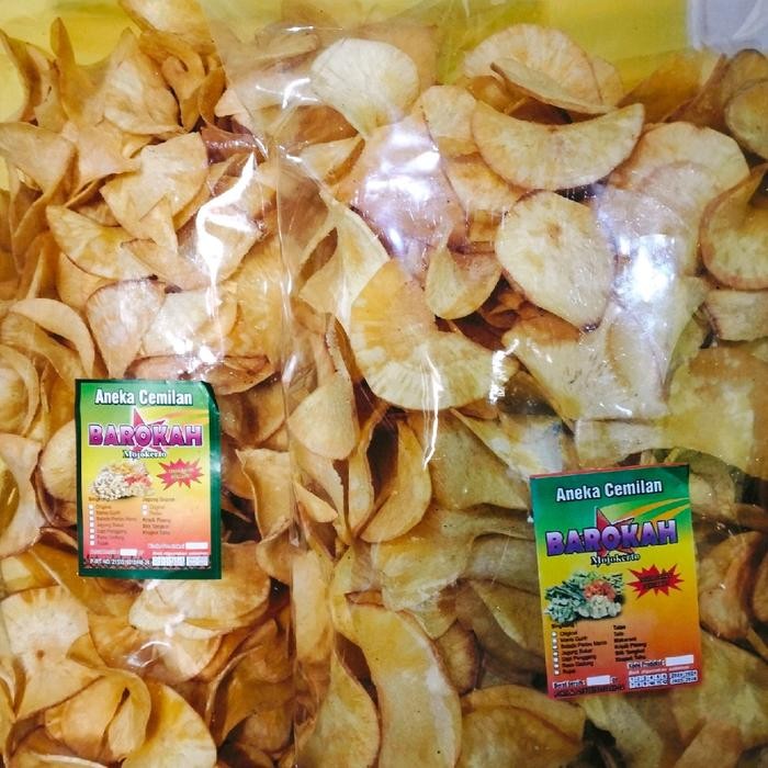 

New Keripik singkong original balado 1kg pak