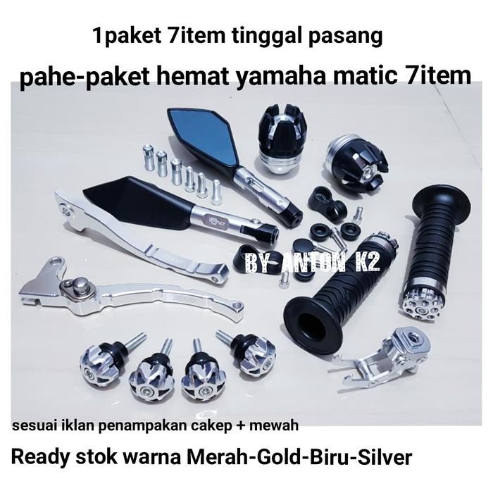 JALU BAUT KNALPOT PAKET 7 VARIASI MOTOR MIO GT-M3-MIO Z-XEON GT-X RIDE terlaris