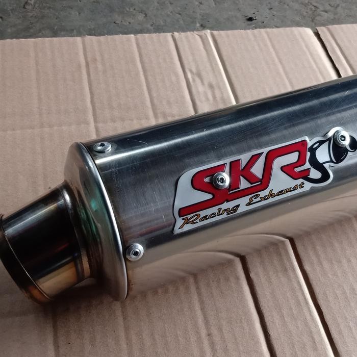 VESPA MATIC KNALPOT RACING BY SKR RACING EXHAUST Motor Motorcycle Sepeda Sporty terlaris