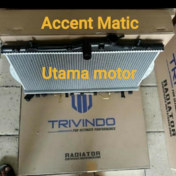 Radiator Hyundai Accent At Radiator Hyundai Accent Matic Trivindo