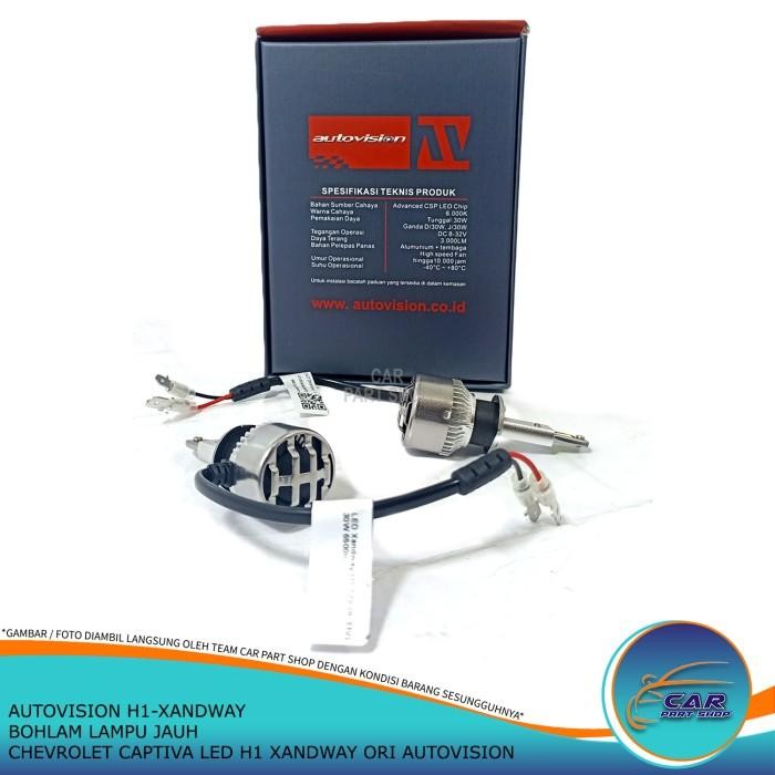 Bohlam Lampu Jauh Chevrolet Captiva Led H1 Xandway Ori Autovision