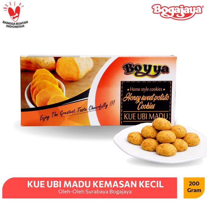 

PREMIUM Kue Ubi Madu Boyya / Kue Kering Enak Khas Surabaya 250 Gram