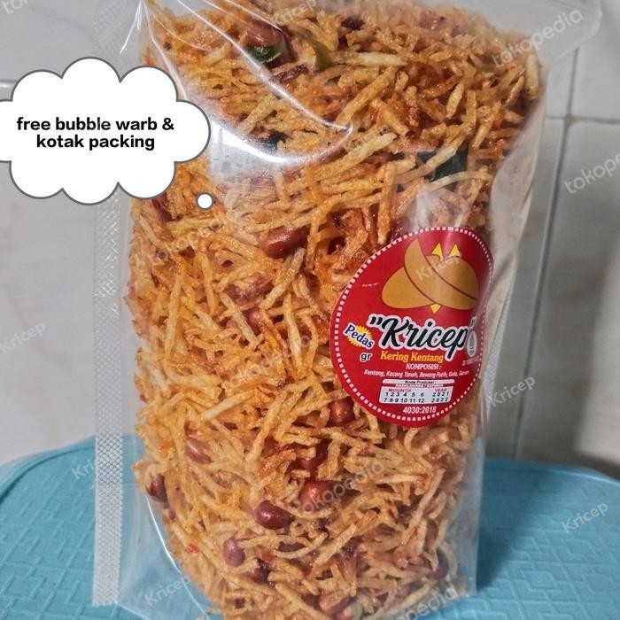 

PREMIUM kentang mustofa kering (kricep) 500 gram