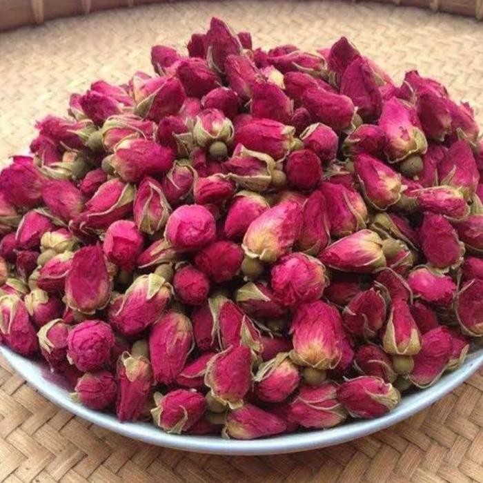 

PREMIUM 100 GRAM MEI GUI HUA TEH BUNGA MAWAR KERING RED ROSE BUDS FLOWER TEA