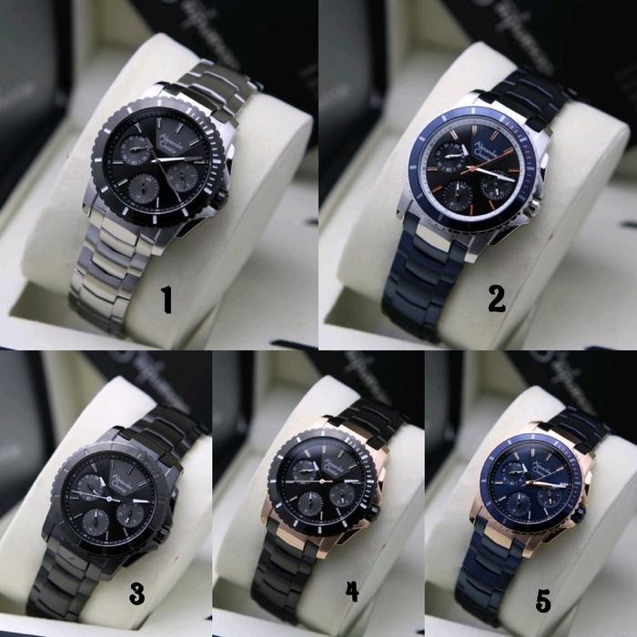 Jam Tangan Wanita Alexandre Christie 6455 AC6455 AC 6455 Original