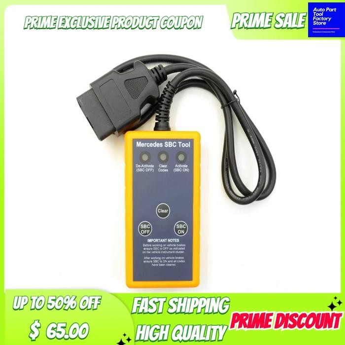 New Professtional SBC Reset Tool for M-B W211 R230 ABS W211 R230 SBC