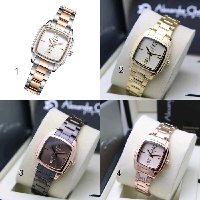 Jam Tangan Wanita Alexandre Christie 2454 AC2454 AC 2454 Original