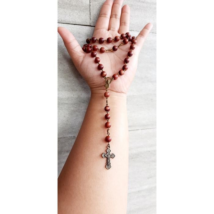 Rosario Kayu Nagasari Kalung Terlaris