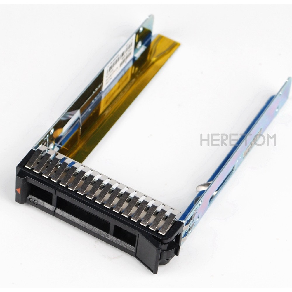 Heretom New 2.5" SAS SATA Hard Drive Caddy Tray For Lenovo ThinkSystem ST250 Rack Server Hdd Caddy B