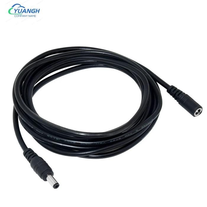 DC12V Power Extension Cable 2.1*5.5mm Connector Male To Female For