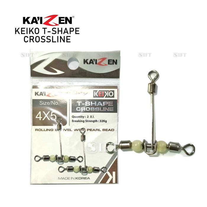 Kili-kili Cabang KAIZEN KEIKO T-SHAPE CROSSLINE Swivel Kail