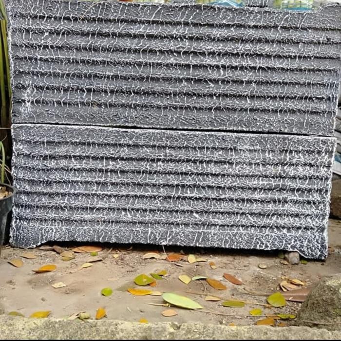 Terlaris- Pot Semen/Pot Model Batu Alam