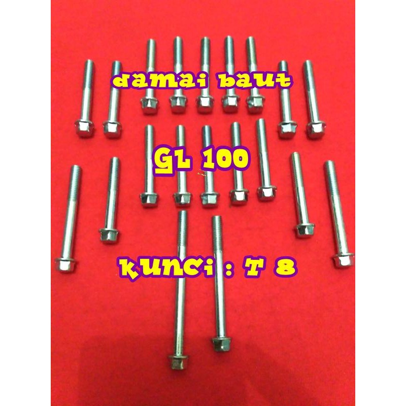 Baut Block Mesin Gl 100 #Gratisongkir