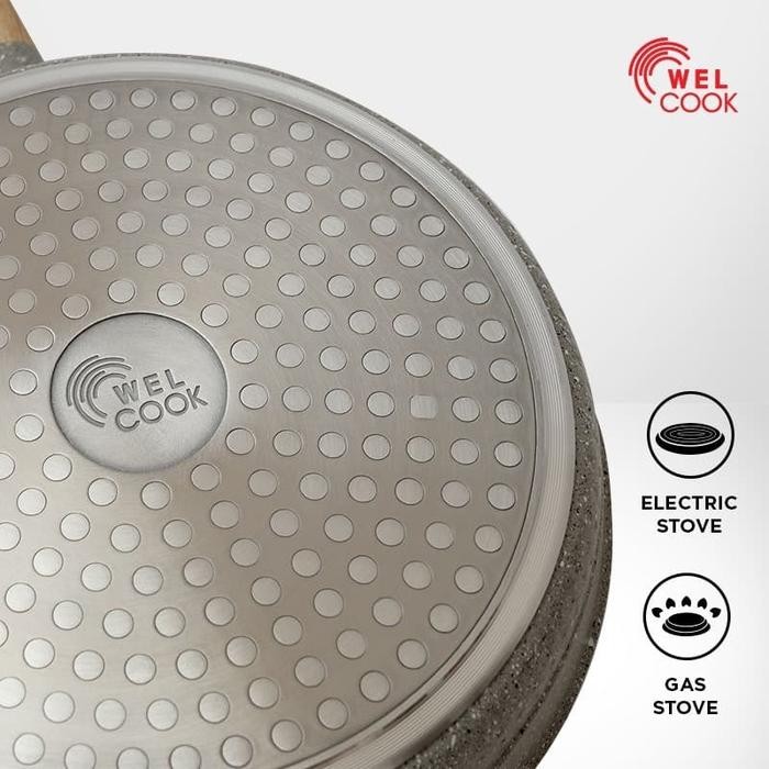 Welcook Elegante Granite Wok - 26 cm