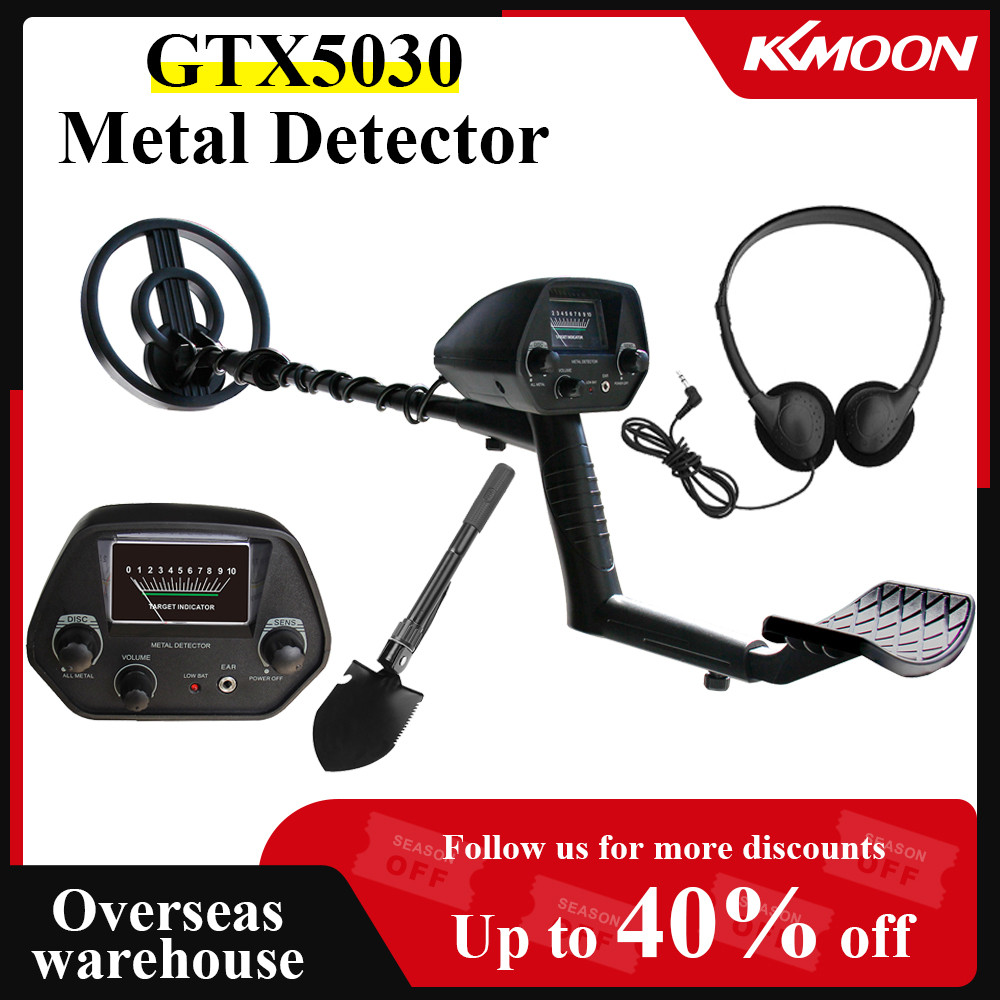 GTX5030 Underground Metal Detector Adjustable Gold Treasure Detector