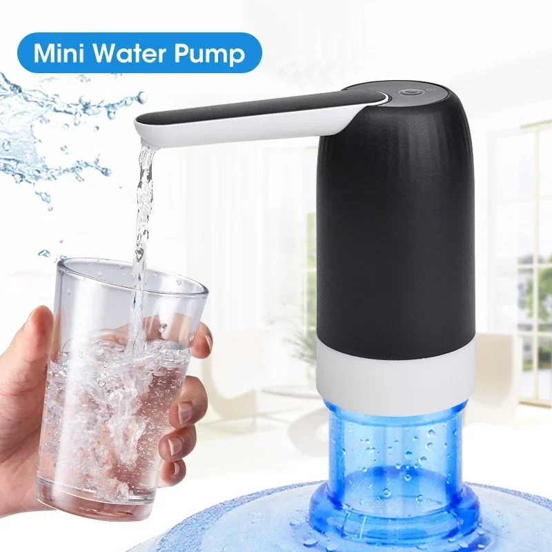 IMPORT Drinking Water Bottle Pump Automatic Drinking Water Pump Mini Portable Household Water