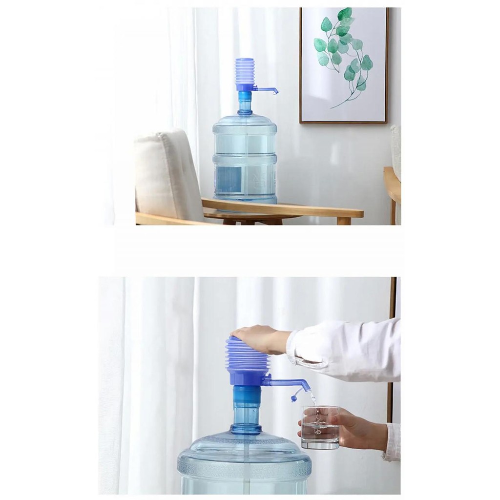 IMPORT Water Bottles Pump Manual Hand Pressure Drinking Fountain Pressure Pump Water Press Pump with