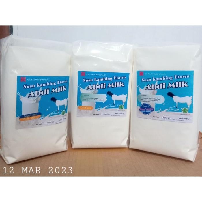 

Susu Kambing Etawa Bubuk Non Sugar 1 kg (Tanpa Gula)
