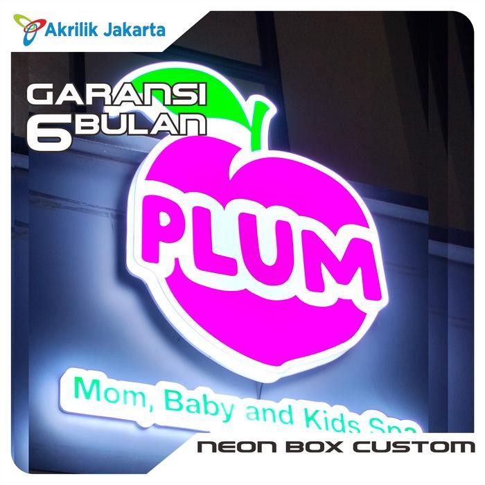 Neon Box Custom Neon Box Murah Neon Box Custom Bulat Kotak