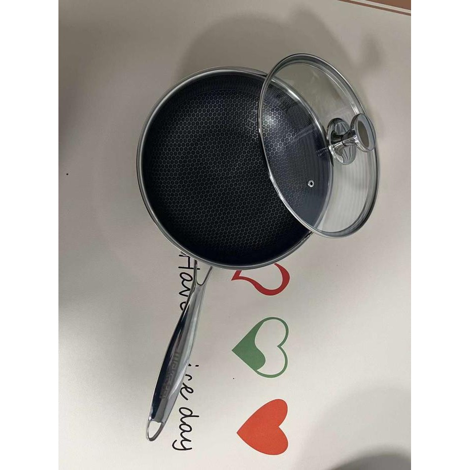 [MS] Wajan Stainless Steel 316 / Kuali Honeycomb Wokpan Non Stick