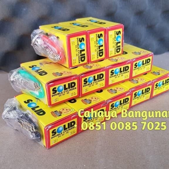 Unik Silinder Anak Body Kunci Pintu Solid Master Key Double Cylinder Dc 02