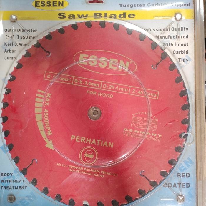 Mata Circular Saw Tct 14 In X 40T Essen