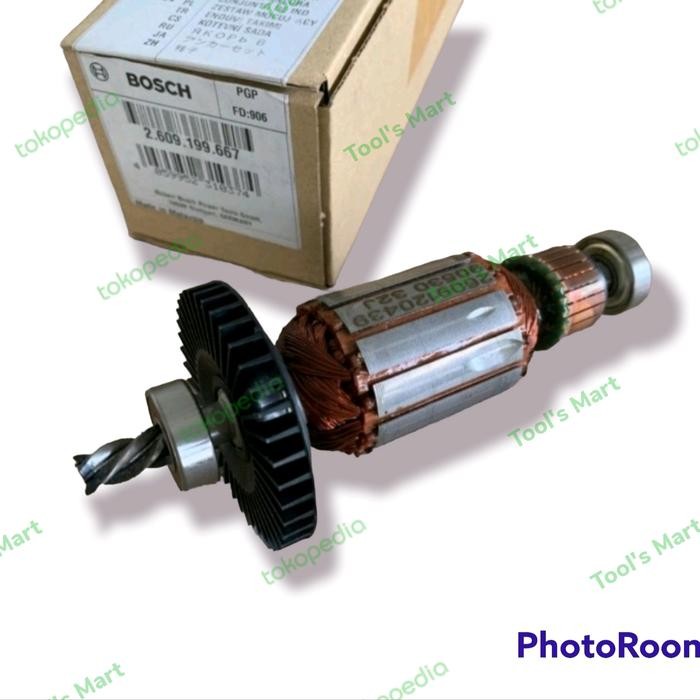 Armature / Angker / Angkur / Rotor Mesin Bor Bosch Gsb 13 Re Original