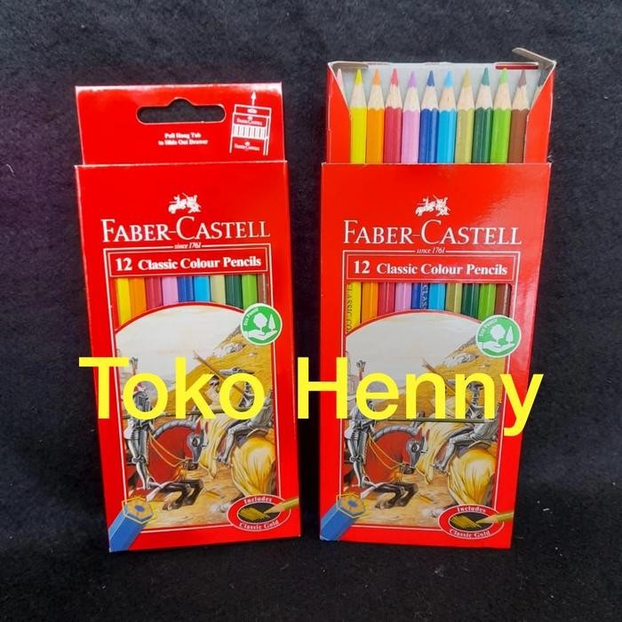 

Pensil warna isi 12 warna panjang classic