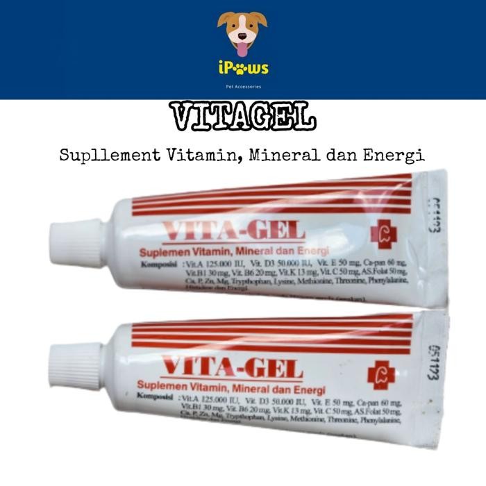 VITAGEL VITAMIN UNTUK ANJING DAN KUCING VITA GEL