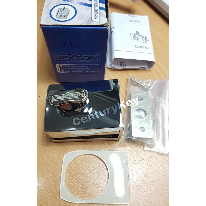 Unik Glass Lock Dekkson Gl 8600C Kunci Pintu Kaca Kamar Mandi Dekson 8600 C
