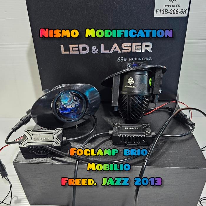 foglamp projector blue lens honda brio hrv 2017 jazz 2012_2014 mobilio