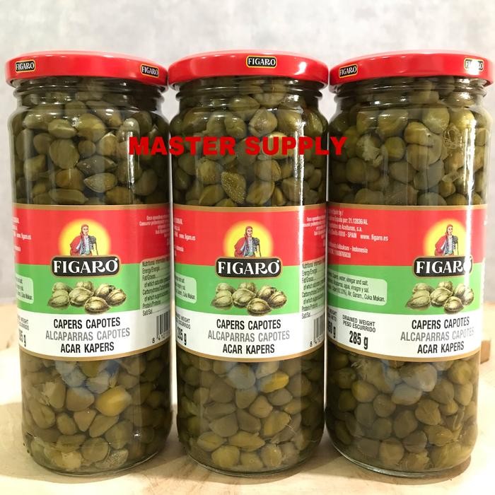 

FIGARO CAPERS CAPOTES 450 GR / ACAR KAPERS / BUAH ZAITUN FIGARO Promo