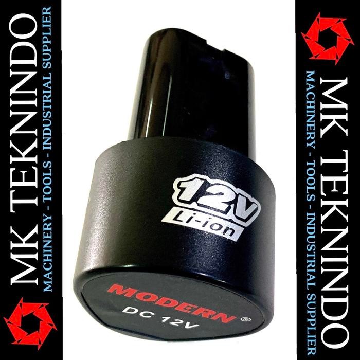 12V Baterai Mesin Bor Batere Cordless Drill 12V Modern M12 / M15