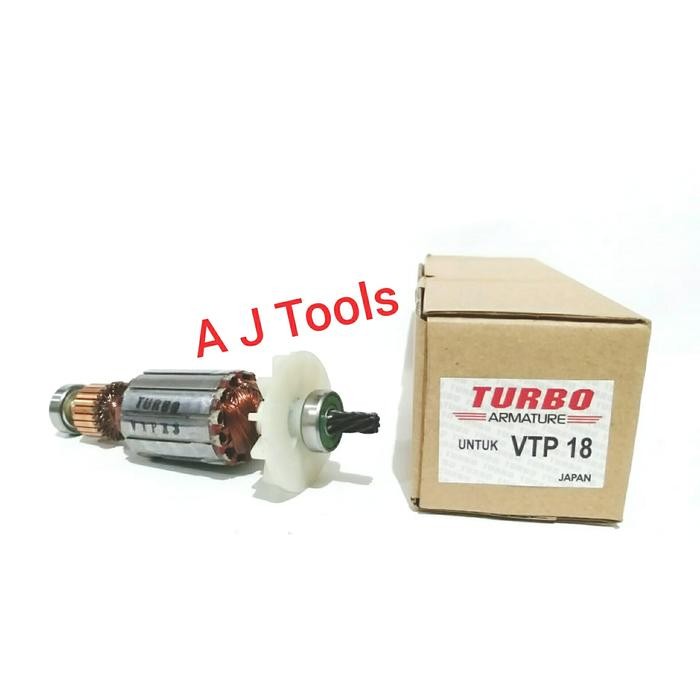 Turbo Armature / Angker Bor Beton Hitachi Vtp 13 / Vtp 18