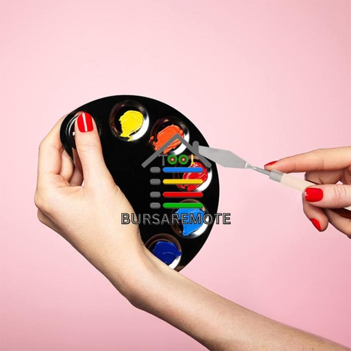 

DISKON PALLETE KNIFE SPATULA LUKIS 7IN1 PISAU PALET BUTTER CAKE CREAM PAINTING ALAT CAT READYY