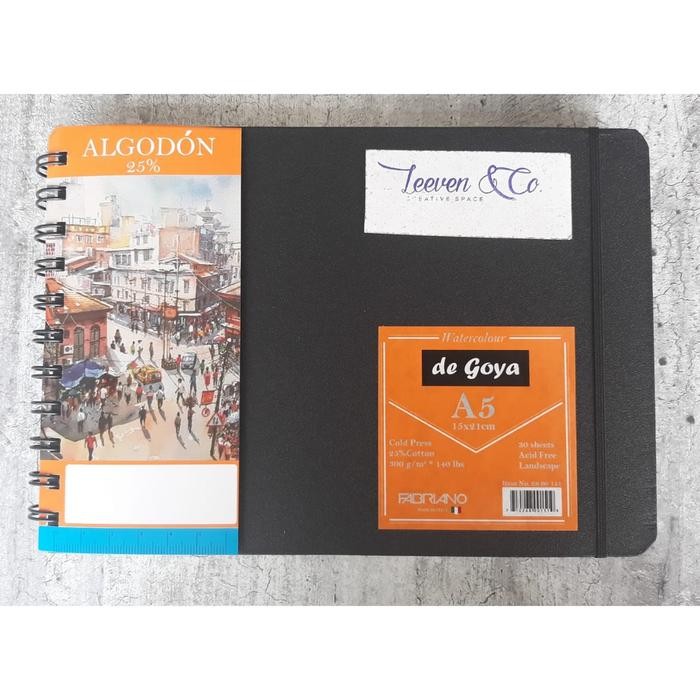 

De Goya Algodon Spiral Book A5 Cold Press 300Gsm