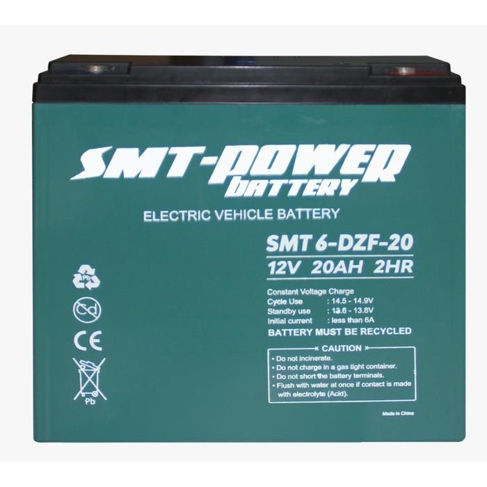 Terlaris Baterai Kering Sepeda Listrik / Baterry Sepeda Listrik SMT 6DZM-20AH SALE