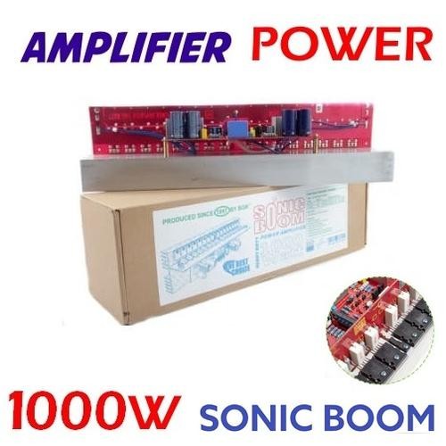 Kit Sonic Boom 1000W Tr Toshiba Asli Power Amplifier Mono 1000Watt Bell Bgr