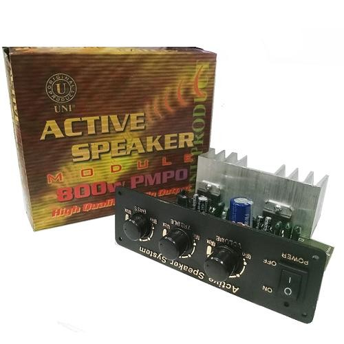 Kit Module Speaker Aktif Stereo Pmpo 12V Dc Tda 2005 800W